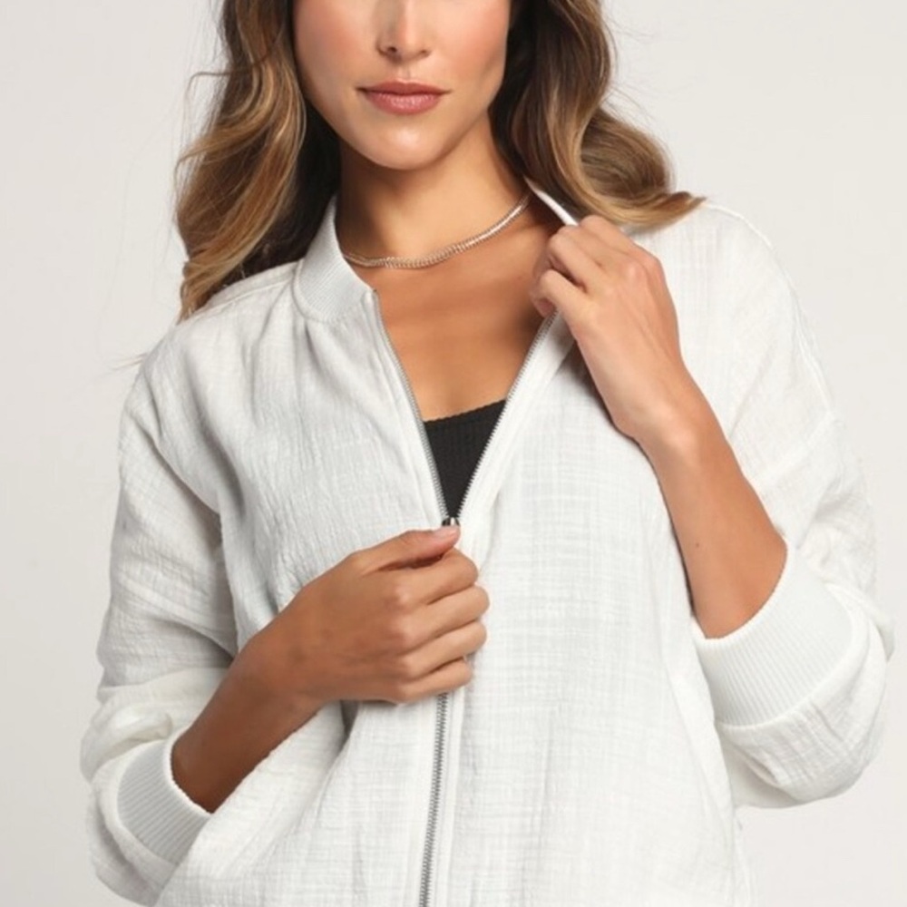 White Gauze Jacket by BB Dakota/Steve Madden